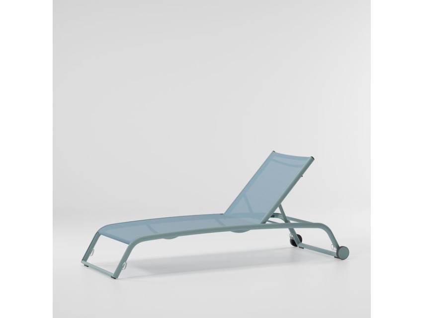 BASICS DUO DECKCHAIR WITH WHEELS - Image 1