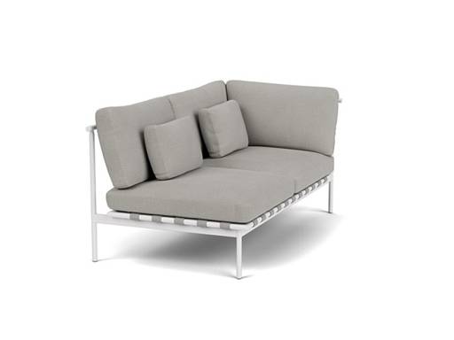 Around Deep Seating Double - Aluminium Right Arm - Image 1