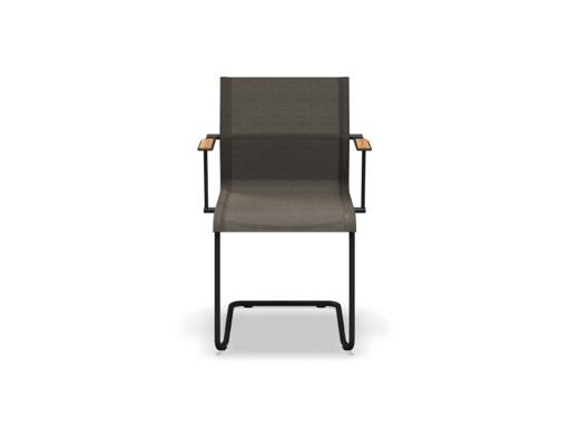 Sway Stacking Dining Chair with Arms - Image 1
