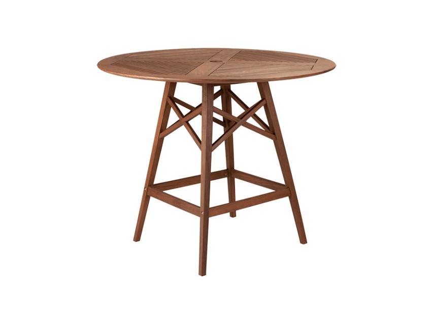 OPAL 48″ Round Hi Dining Table - Image 1
