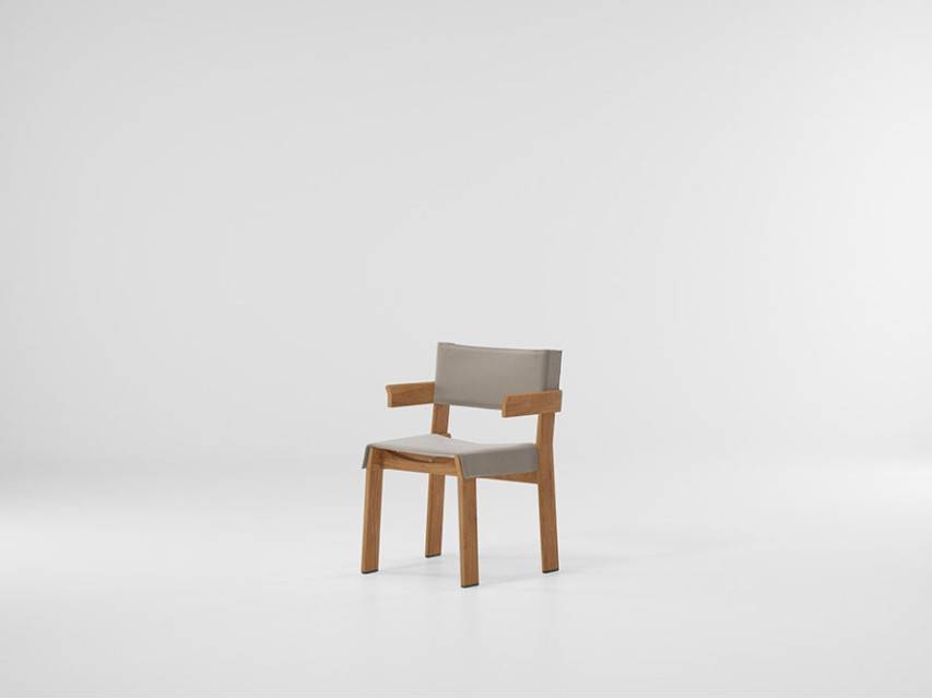 BAND Dining Armchair Aluminium - Image 6