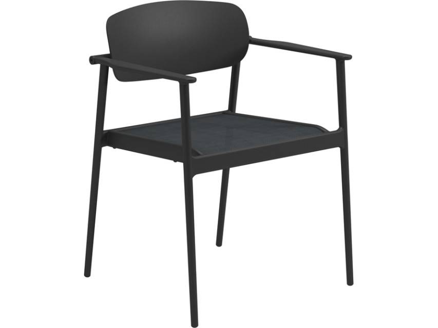 ALLURE Stacking Chair W/Arms - Image 1