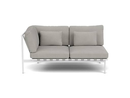 Around Deep Seating Double - Aluminium Left Arm - Image 1