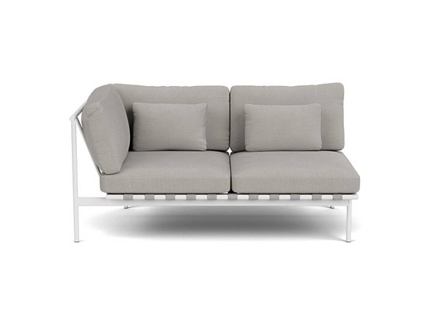Around Deep Seating Double - Aluminium Left Arm - Image 1