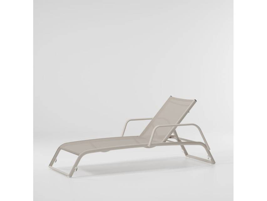 BASICS DUO DECKCHAIR WITH ARMS - Image 1