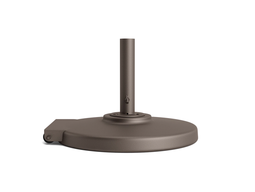 95 lbs. Umbrella Stand w/Wheels, 2" Pole - Image 1