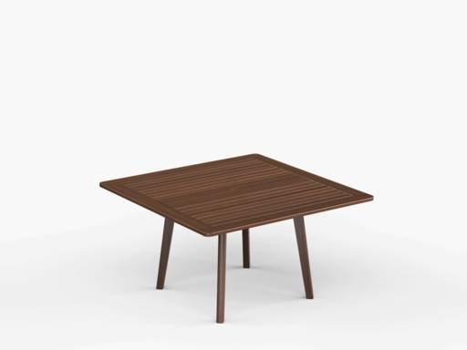 Foundations 53” Square Ipe Dining Table - Image 1