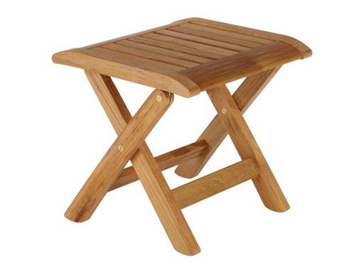 ASCOT Recliner Footstool / Side Table - Image 1