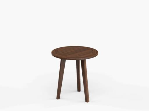 Foundations 28” Round Ipe Bistro Table - Image 1