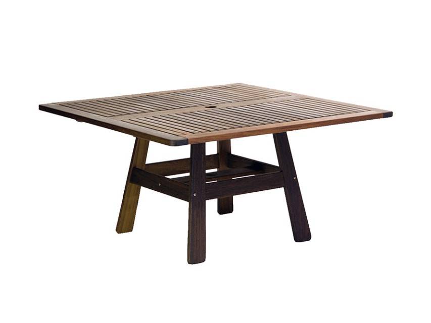 Heritage 53″ Beechworth Square Dining Table | Classic Ipe - Image 1