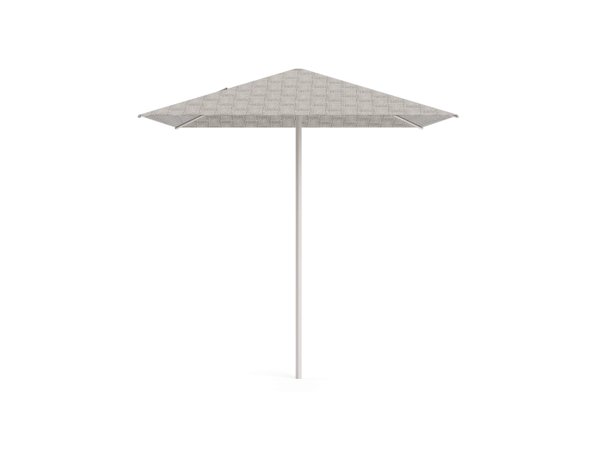Summit 7' Square Umbrella - Dove - Image 1