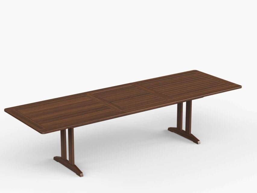 Foundations 93-122″ Extension Ipe Dining Table - Image 1