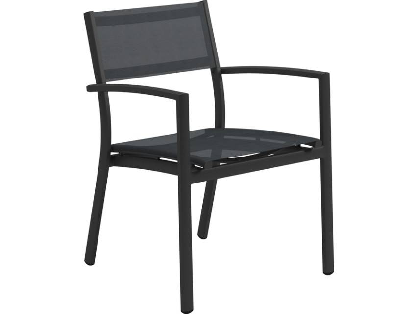 METZ Stacking Chair W/Arms - Image 1