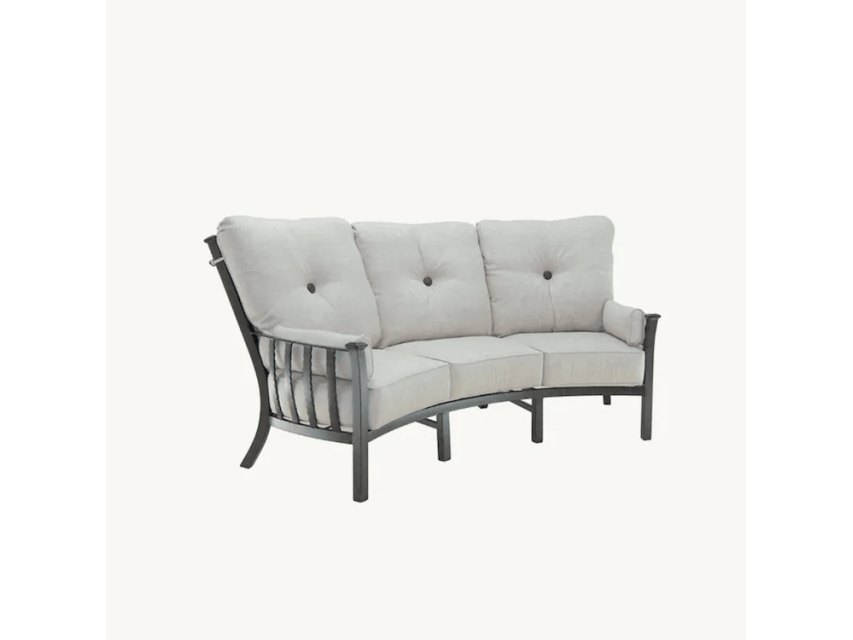 Santa Fe Ultra High Back Crescent Sofa - Image 1