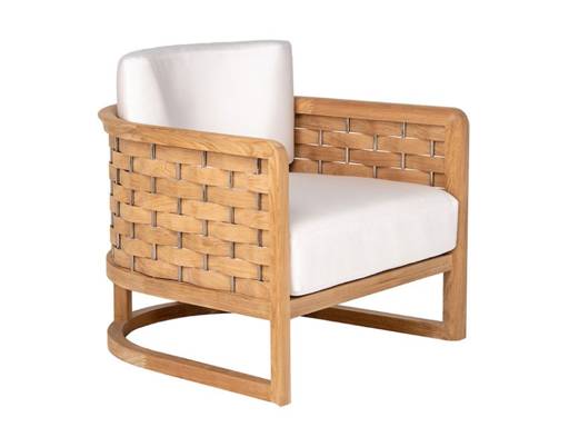ARC Lounge Chair With Seat And Back Cushions - Image 1