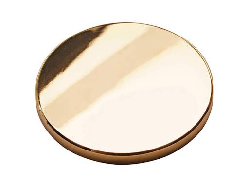 TABLE Blanking Cap &amp; Reducer Rings - Brass - Image 1