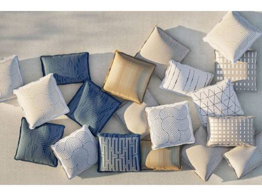 Plume Pillows 14×22″ Rhythm Desert/Ivory Throw Pillow - Image 6