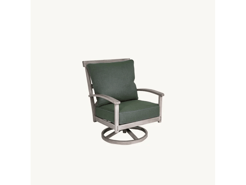 Antler Hill Ultra High Back Cushioned Lounge Swivel Rocker - Image 1