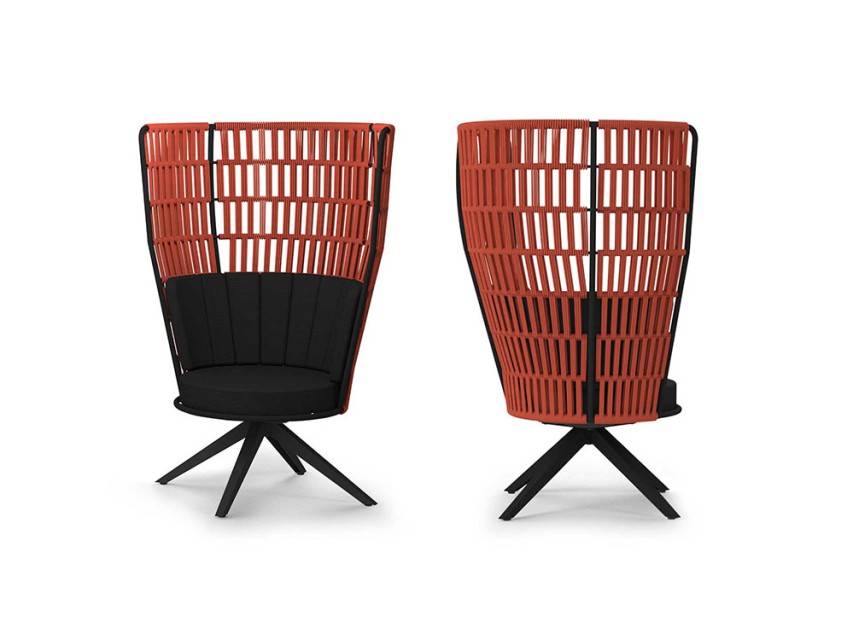 DAISY MAE/RAE Swivel Lounge Chair High-back - Image 11
