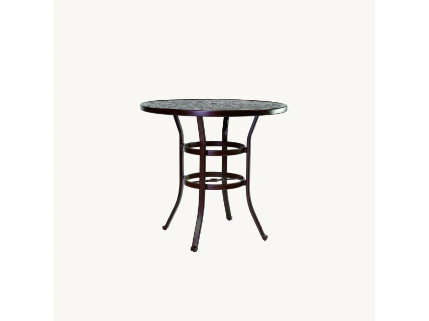 VINTAGE 42" Round Bar Height Table - Image 1