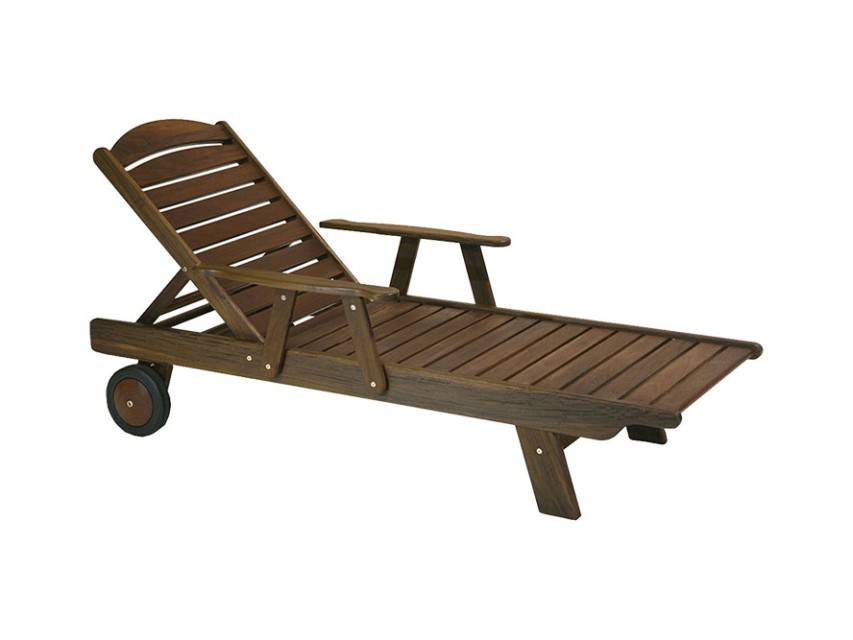 CLASSIC IPE Chaise Lounge - Image 1