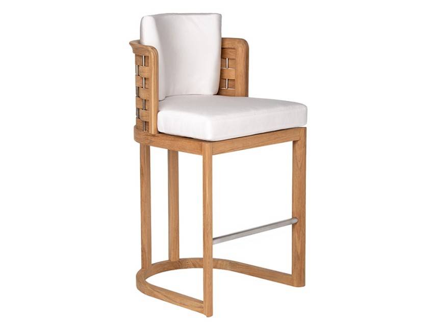ARC Bar Chair With Seat And Back Cushions - Image 1