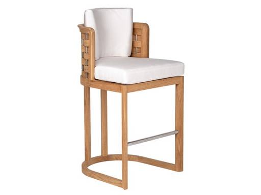 ARC Bar Chair With Seat And Back Cushions - Image 1