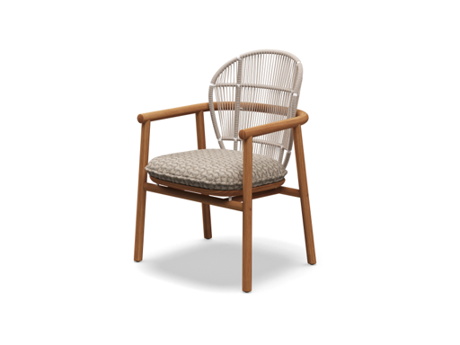 Fern Dining Chair with Arms - Image 1
