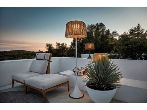 AMBIENT Mesh Tall Lantern (White / Sorrel) - Image 4