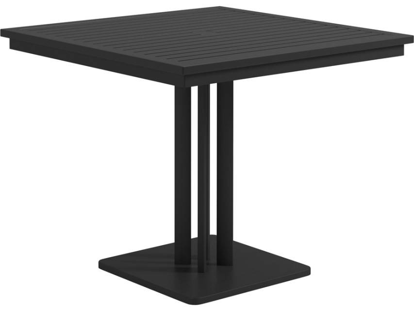 METZ 35.5" SQ Pedestal Dining Table - Image 1